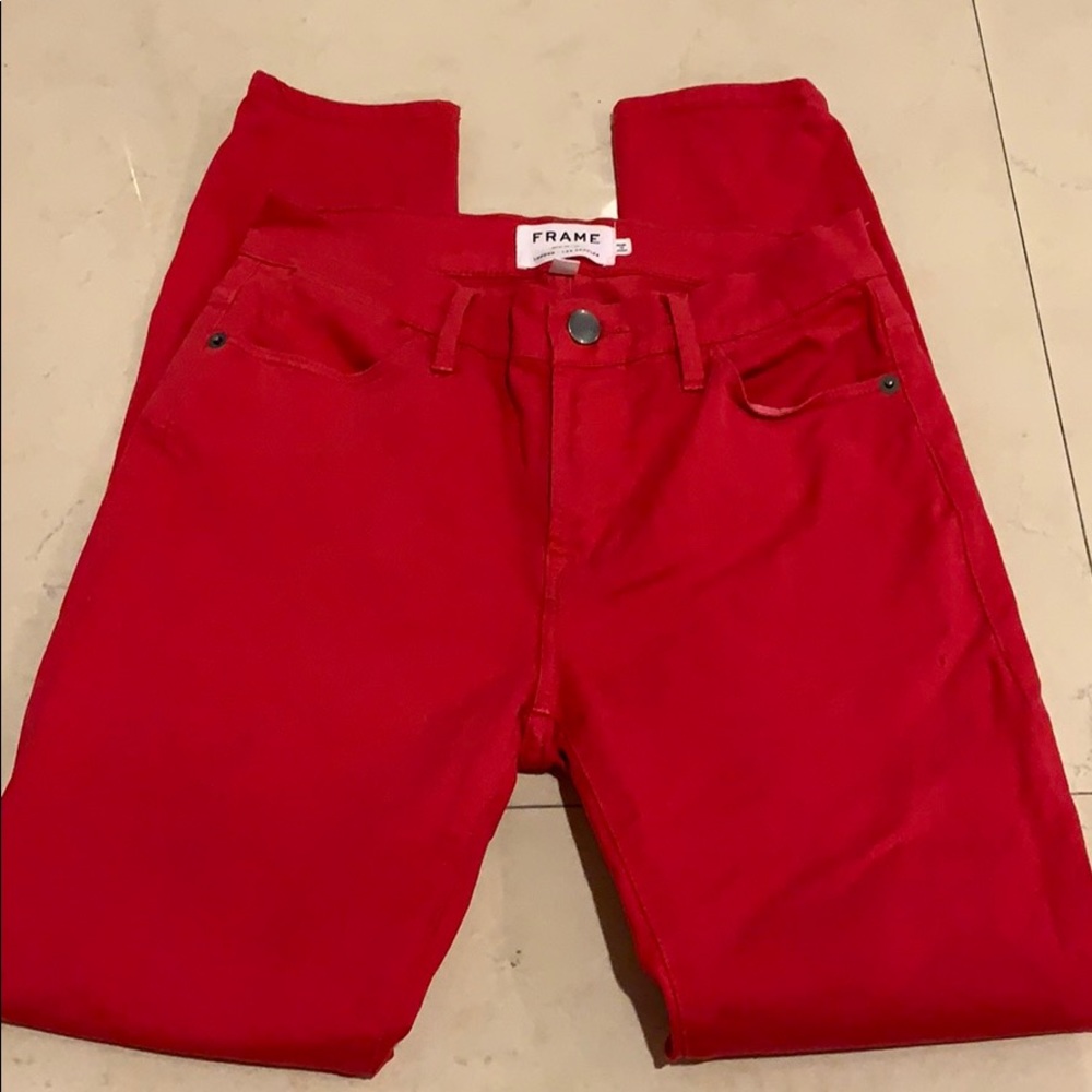 Frame Denim Red - Picture 4 of 8